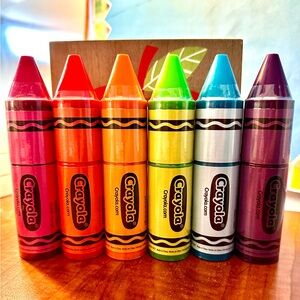 Wendy’s Crayola Crayons Kids Meal Complete Set of 6 Colors